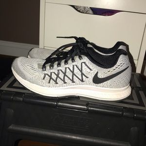 Gray Nike Pegasus Running Shoes